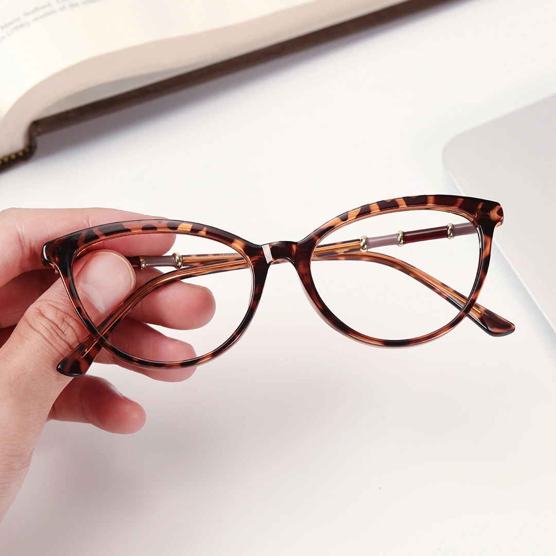 Scene view of Adfie cat eye tr90 eyeglasses CR0012408 in tortoise