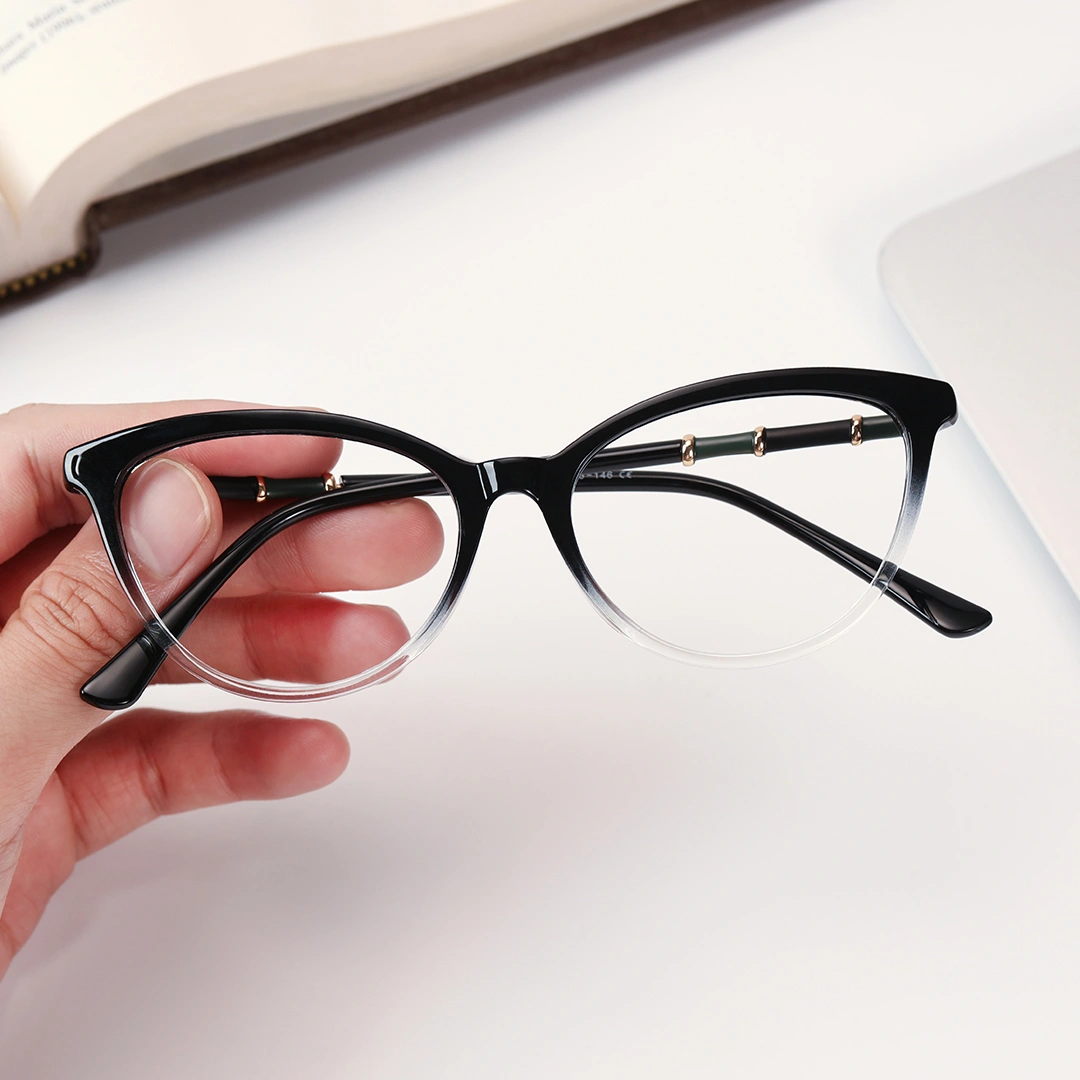Scene view of Adfie cat eye tr90 eyeglasses CR0012408 in two-tone