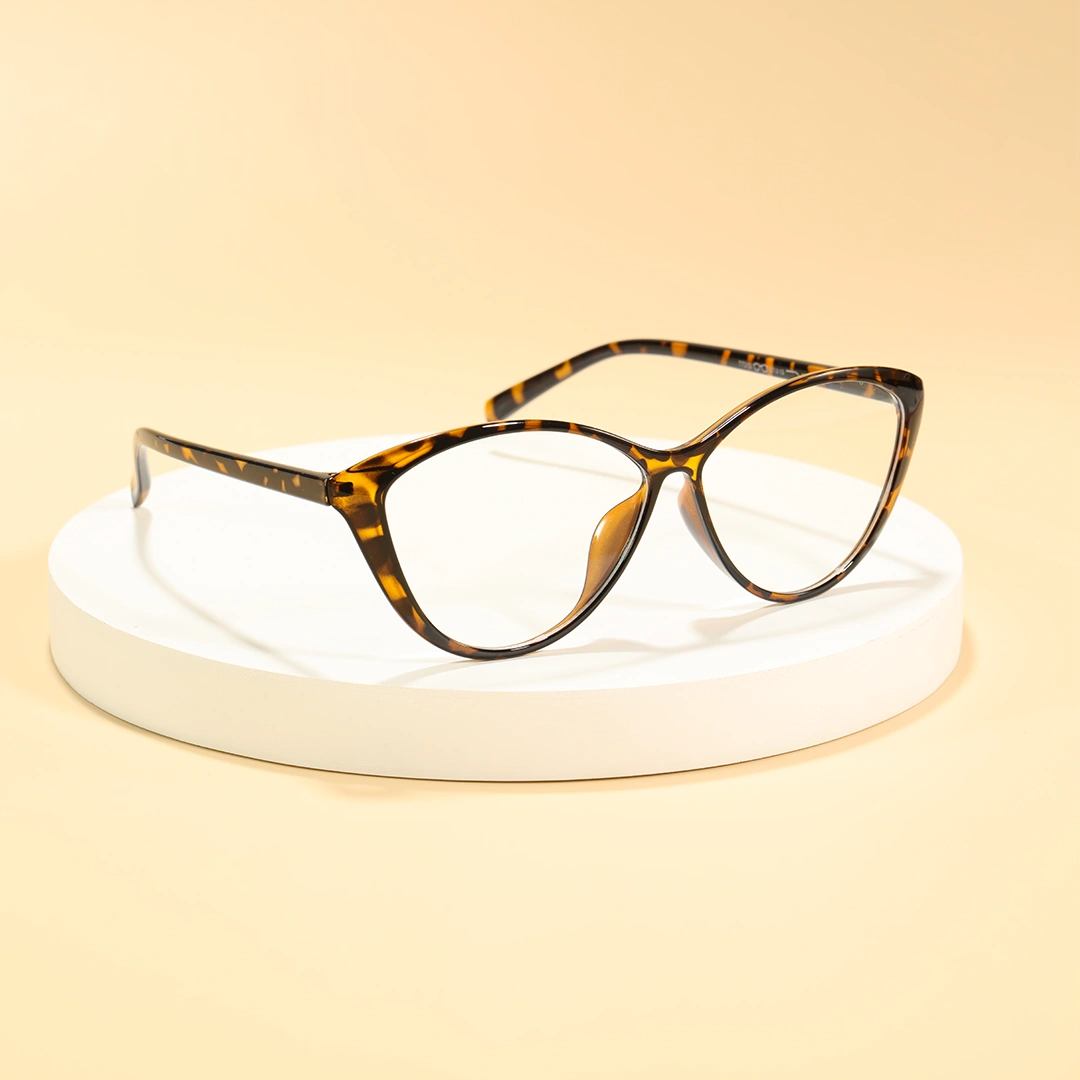 Scene view of Patti vintage cat eye tr90 eyeglasses in tortoise. SPU: CR0012507