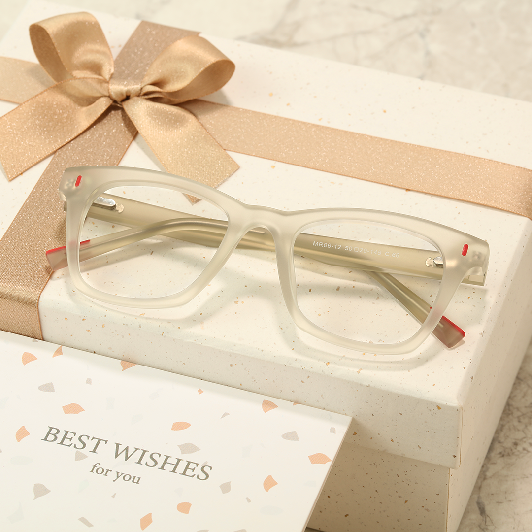 Set view of Shine cat eye tr90 eyeglasses CR0042412 in beige