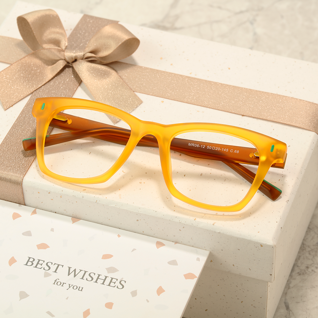 Set view of Shine cat eye tr90 eyeglasses CR0042412 in orange