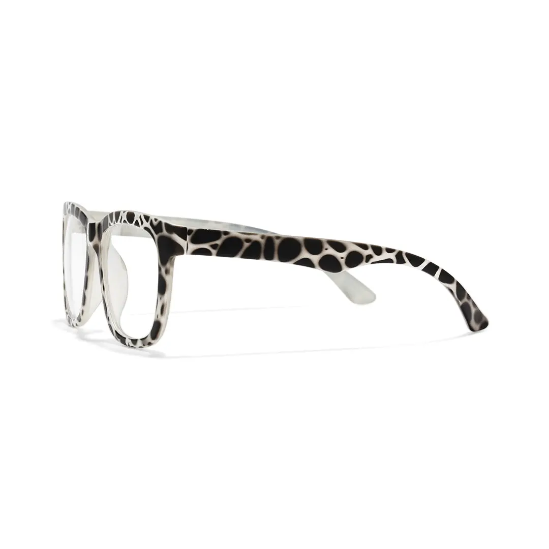 Side view of Gaye cat eye tr90 eyeglasses CR0062502 in tortoise