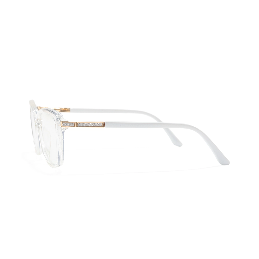 Side view of Spark cat eye tr90 eyeglasses CR0062510 in grey