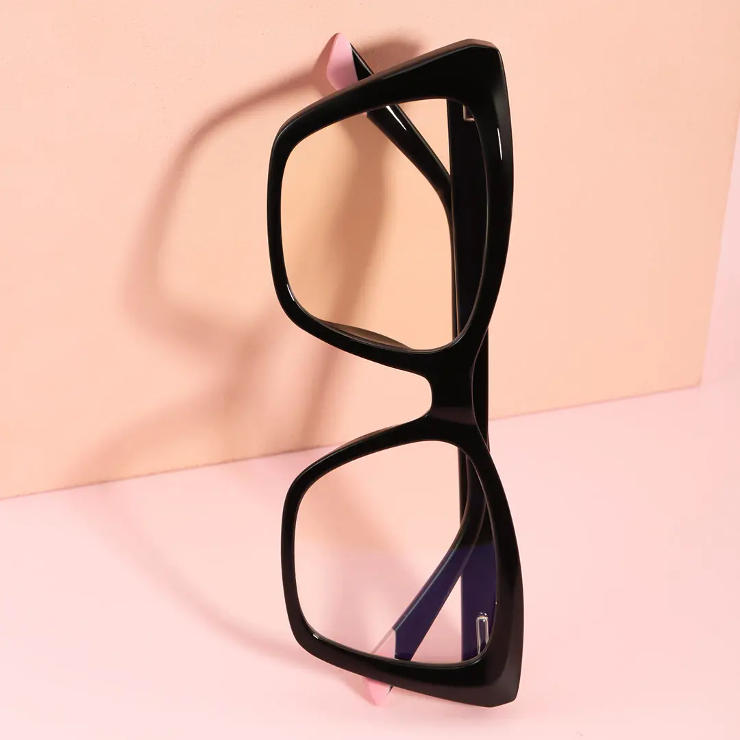 Scene view of Jodi cat eye tr90 eyeglasses CR0212502 in black
