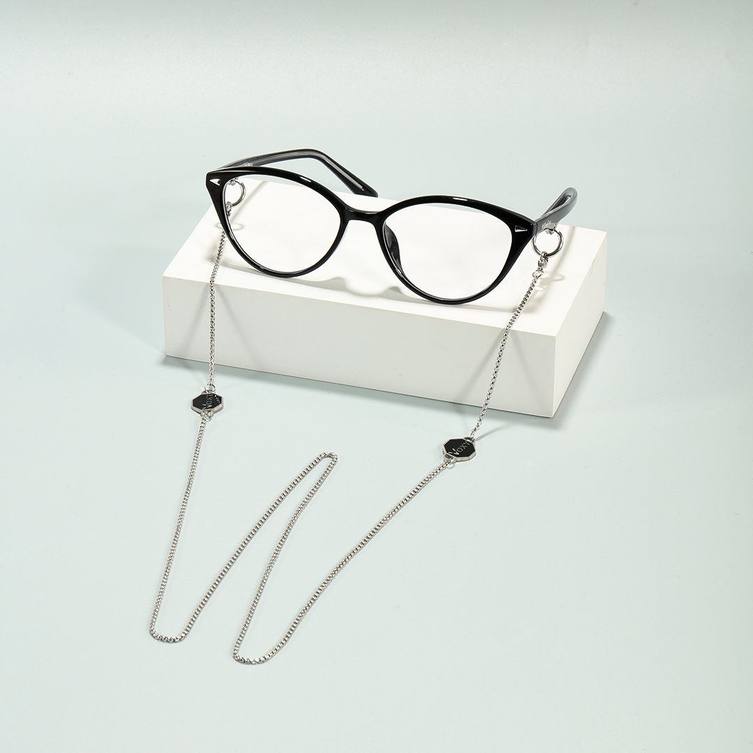 Set view of Dakota fashion cat eye tr90 eyeglasses CR0232601 in black
