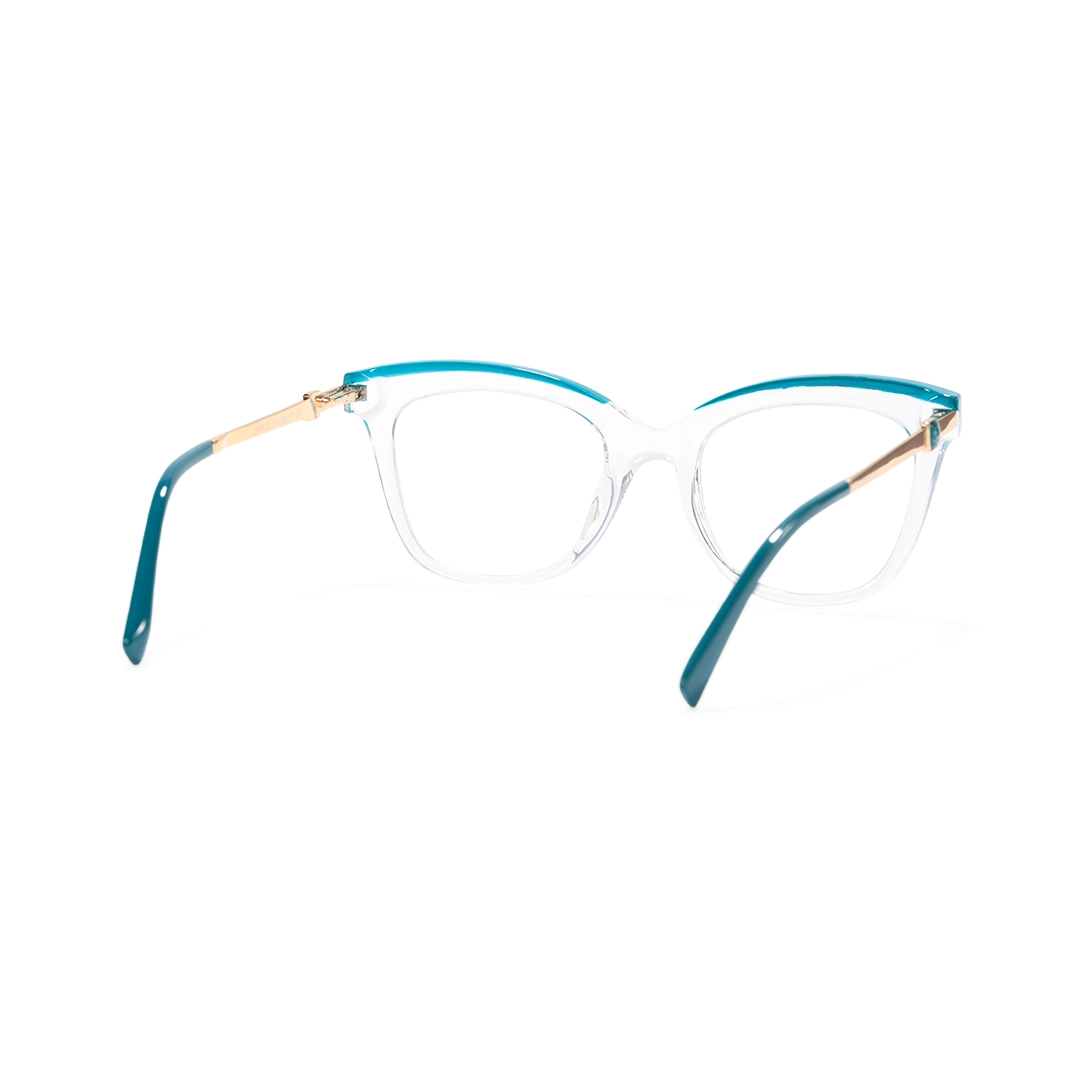 Back view of Miami cat eye tr90 eyeglasses CR0302208 in clear