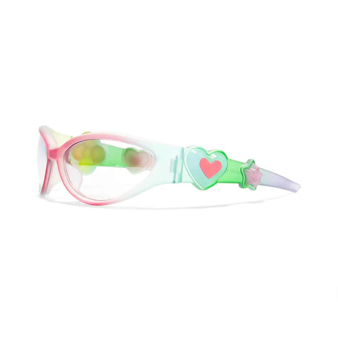 Side view of Evie y2k cat eye tr90 eyeglasses CR0322503 in for adults
