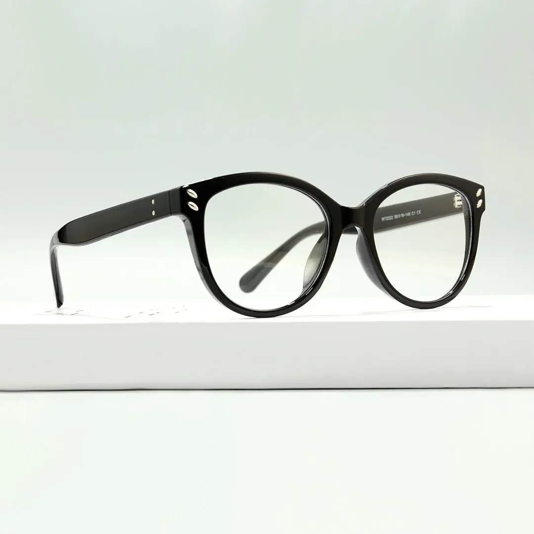 Scene view of Fia cat eye tr90 eyeglasses CR0472504 in black