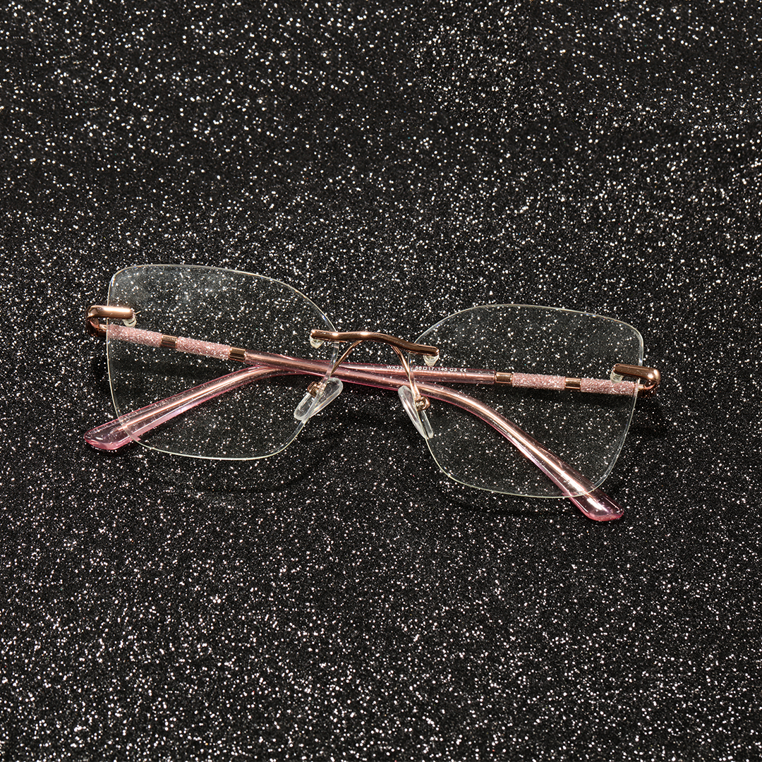 Scene view of Eileen cat eye tr90 eyeglasses CX0082507 in pink