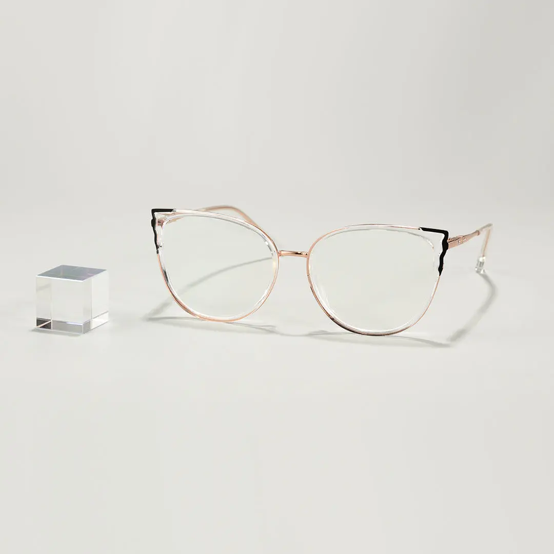 Scene view of Enna cat eye tr90 eyeglasses CX0442504 in clear