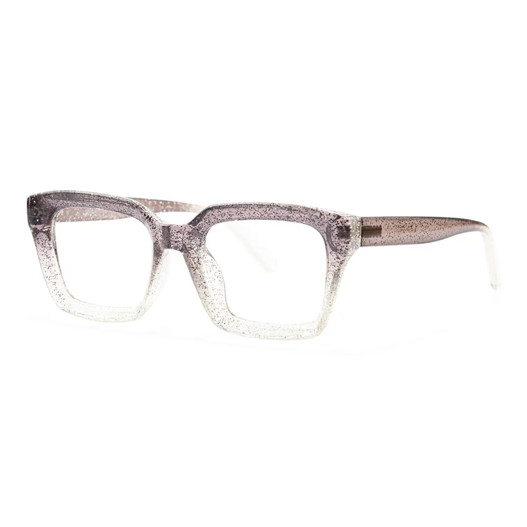 Angle view of Ola rectangle tr90 eyeglasses ER0032504 in grey