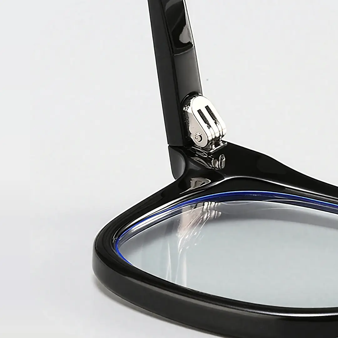 Structure detail of Marlin rectangle tr90 eyeglasses ER0072508 in black