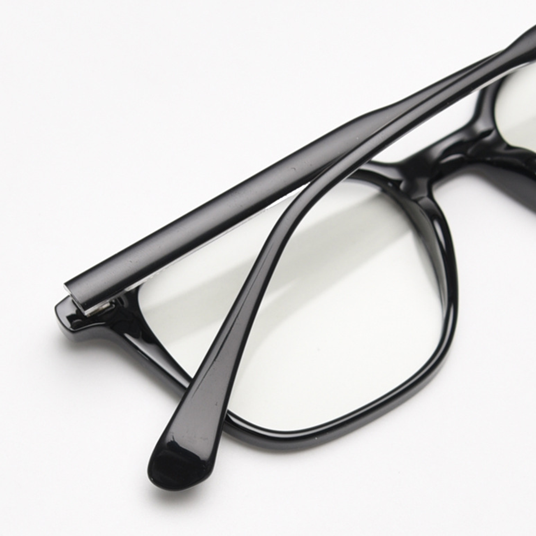 Frame detail view of Ailany rectangle tr90 eyeglasses ER0112508 in black