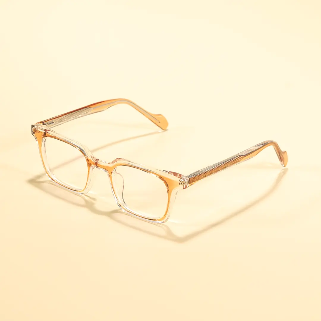 Scene view of Finley rectangle tr90 eyeglasses ER0232508 in brown