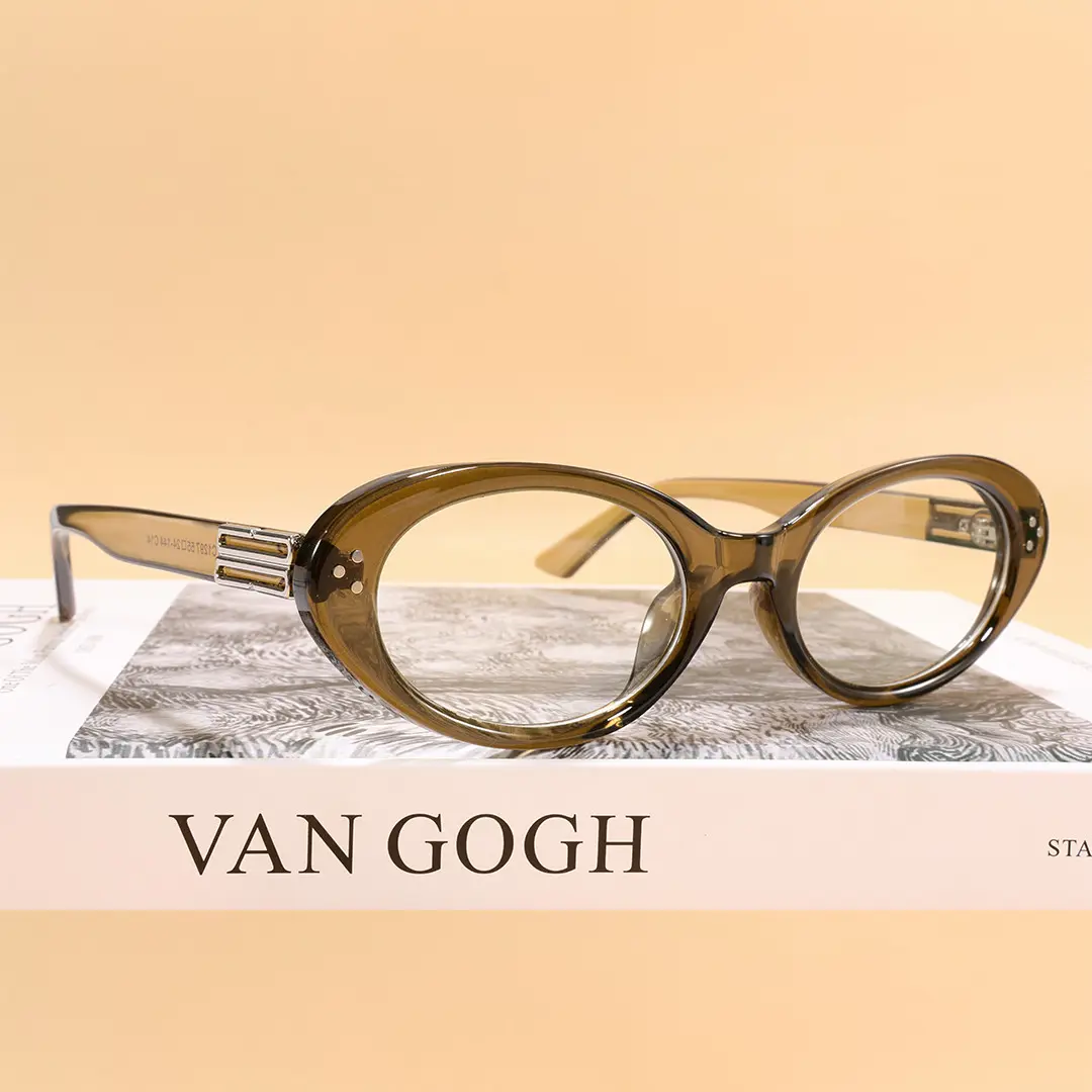 Scene view of Basia oval tr90 eyeglasses OR0022506 in green