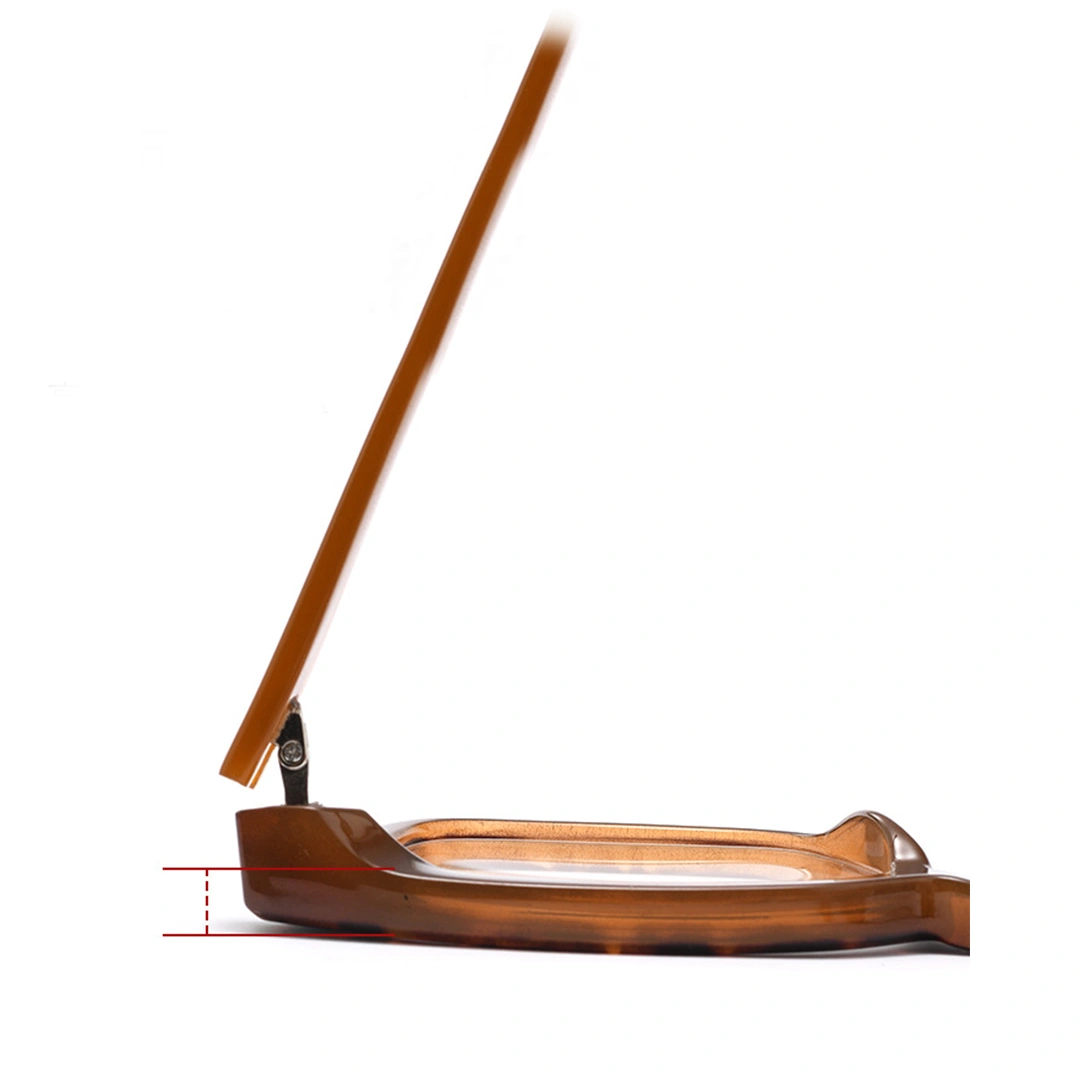 Hinge detail of Toby square acetate eyeglasses SA00152508 in tortoise