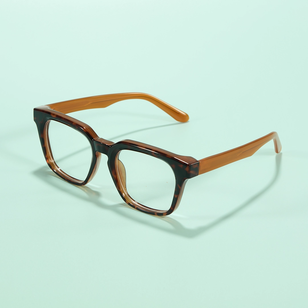 Set view of Toby square acetate eyeglasses SA00152508 in tortoise