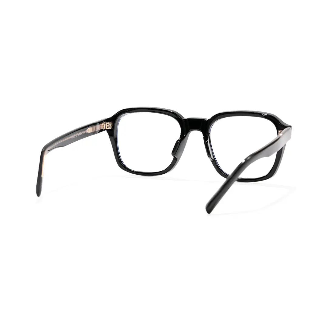 Back view of Maisy square tr90 eyeglasses SR0032508 in black