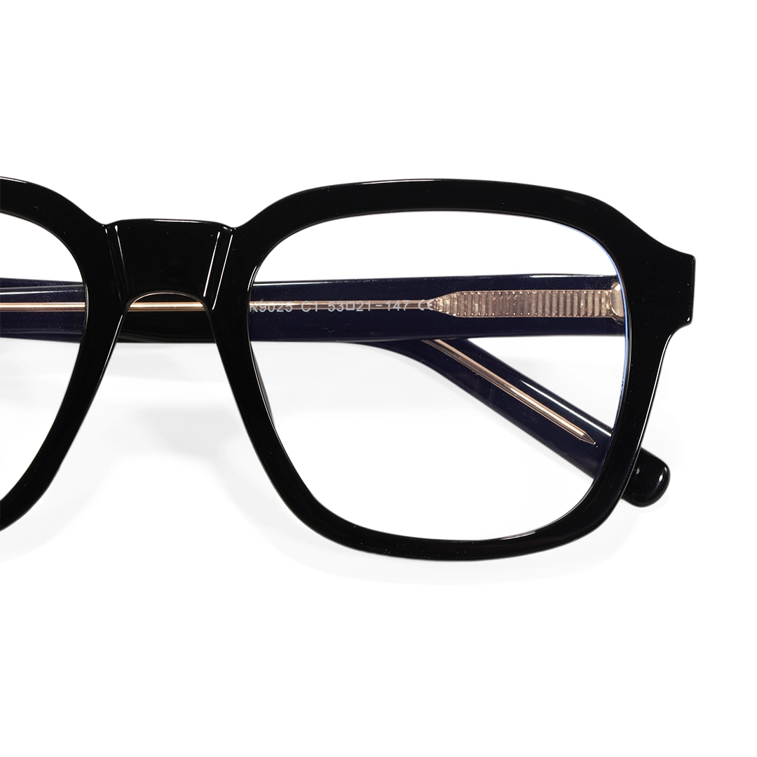 Frame detail view of Maisy square tr90 eyeglasses SR0032508 in black