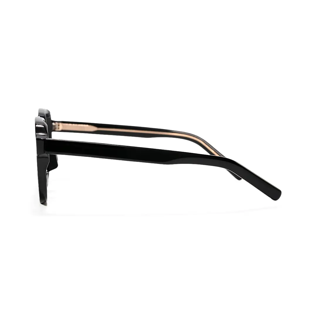 Side view of Maisy square tr90 eyeglasses SR0032508 in black