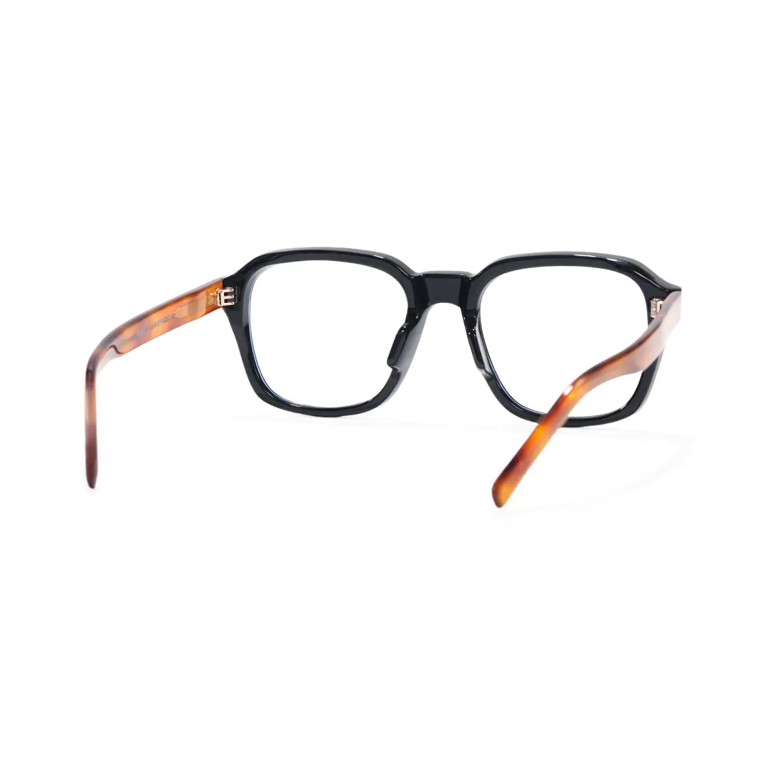 Back view of Maisy square tr90 eyeglasses SR0032508 in two tone