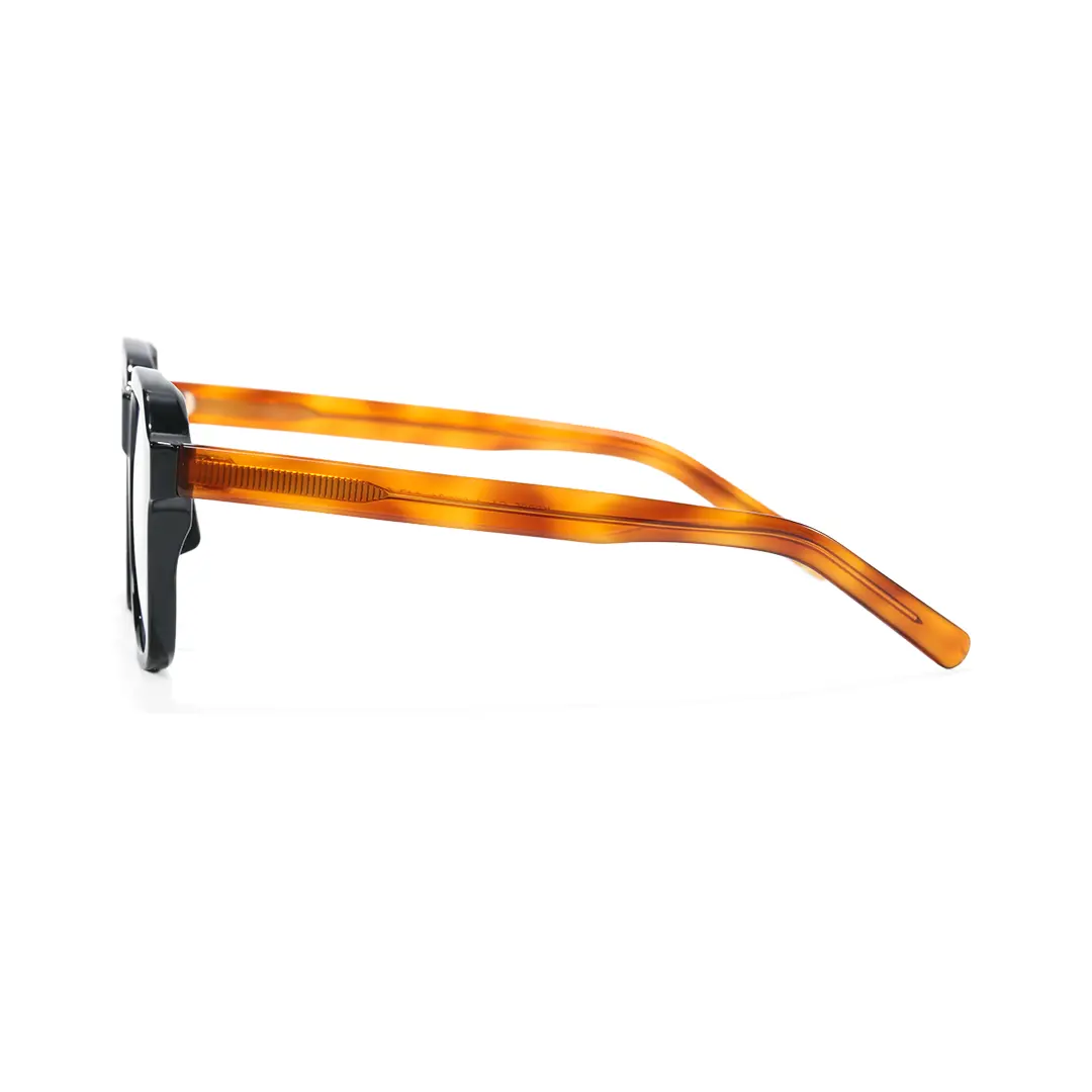 Side view of Maisy square tr90 eyeglasses SR0032508 in two tone