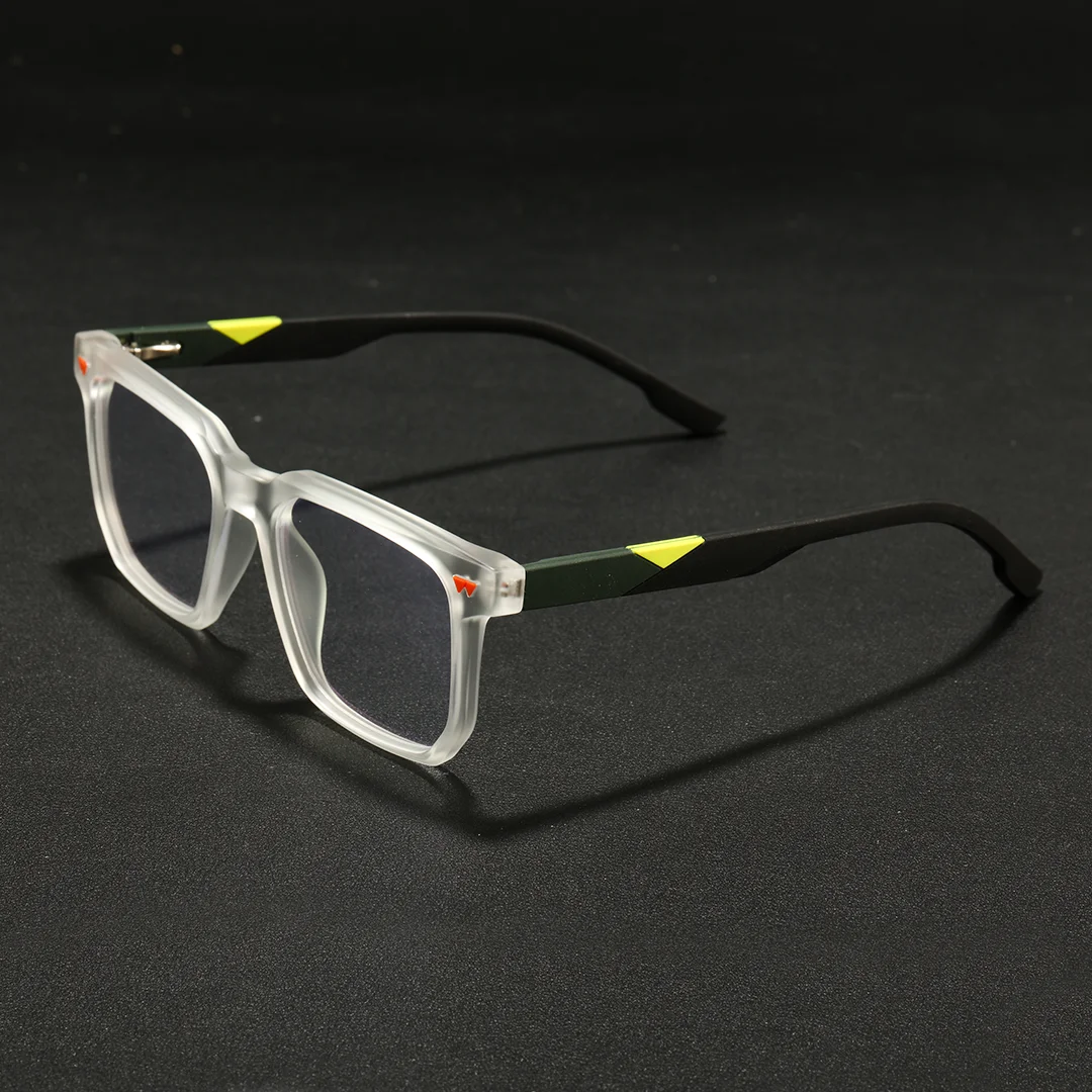 Scene view of Cole square tr90 eyeglasses SR0032604 in clear