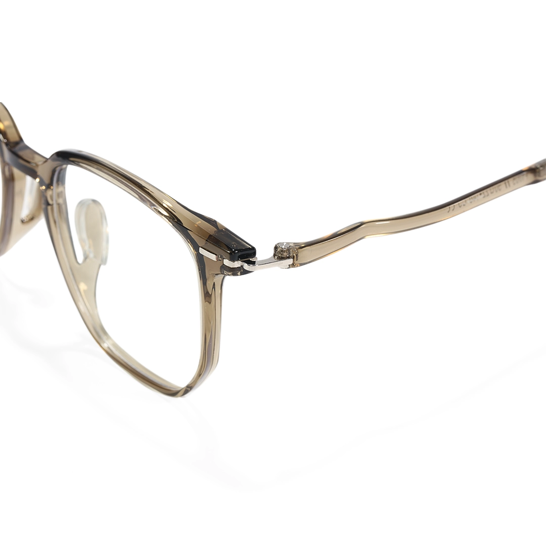 End piece detail of Benny square tr90 eyeglasses SR0042508 in green