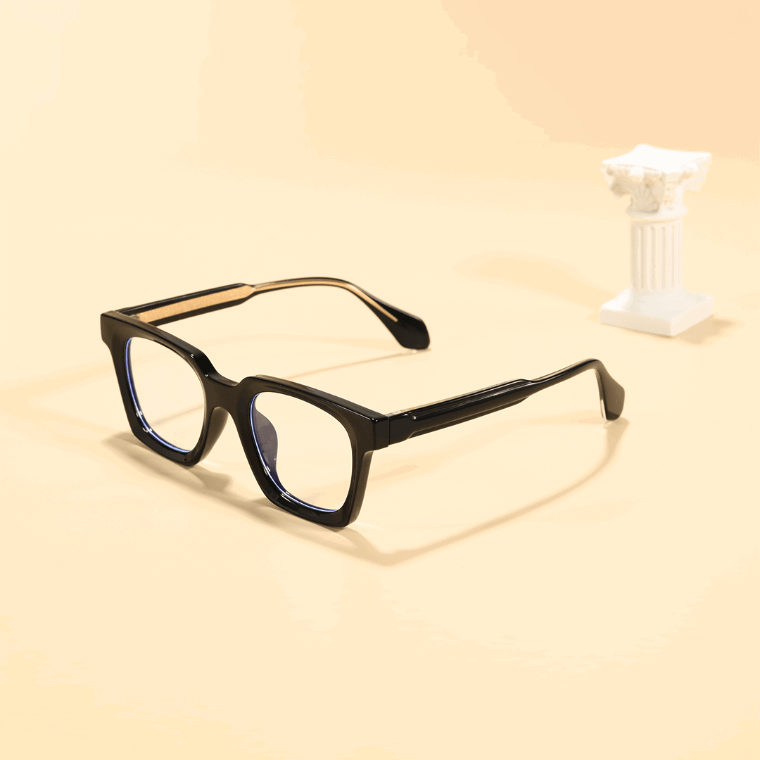 Scene view of Devon square tr90 eyeglasses SR0052507 in black