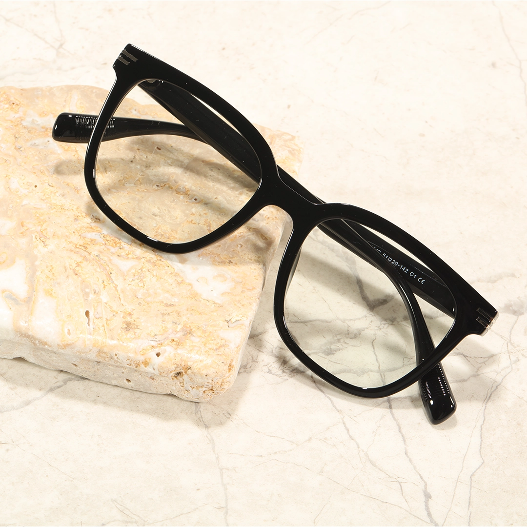 Scene view of Hadley square tr90 eyeglasses SR0052508 in black