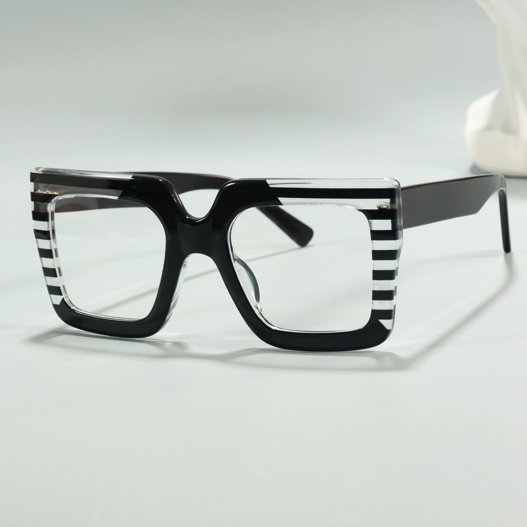 Scene view of Cerys square tr90 eyeglasses SR0072509 in two-tone