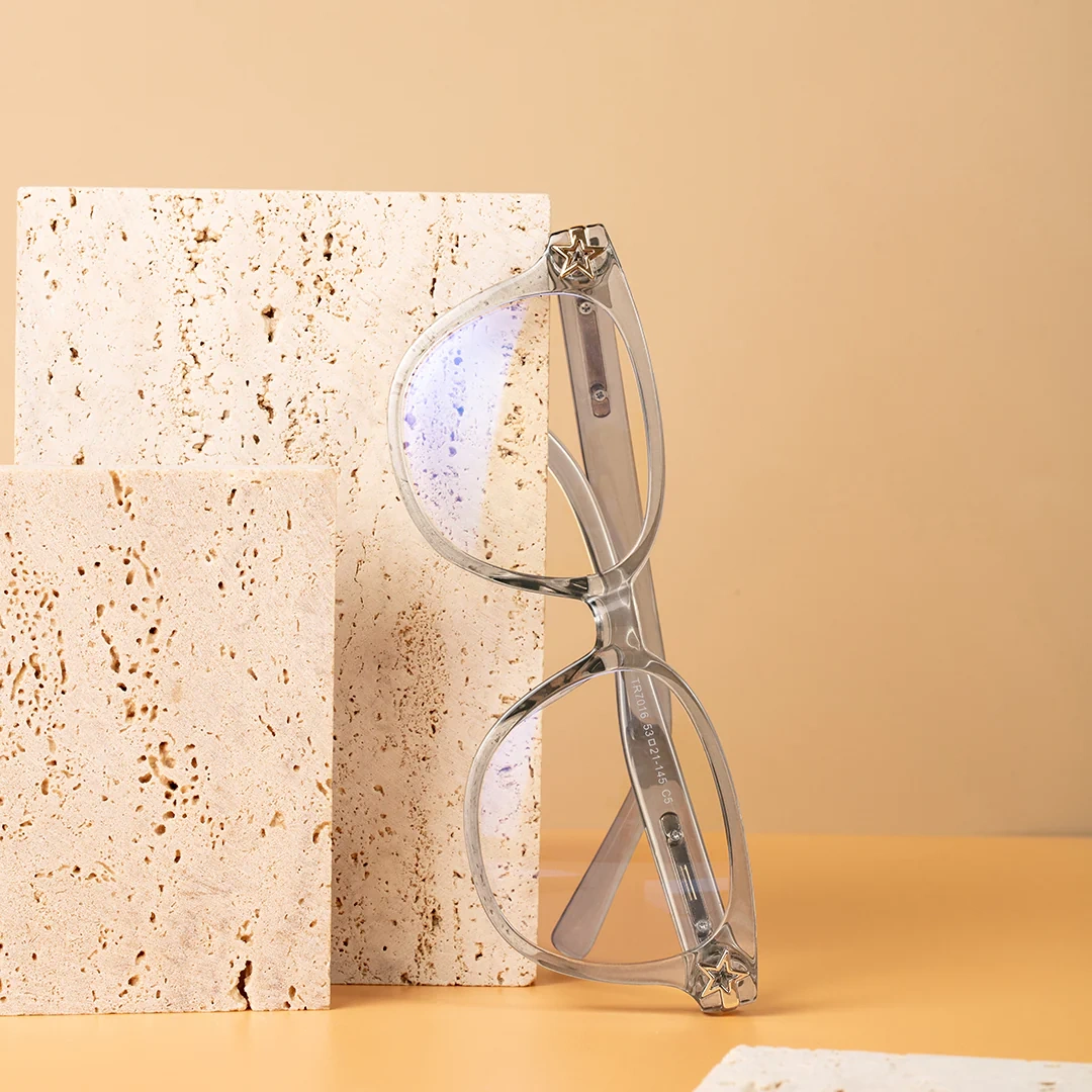 Scene view of Caps square tr90 eyeglasses SR0122310 in grey