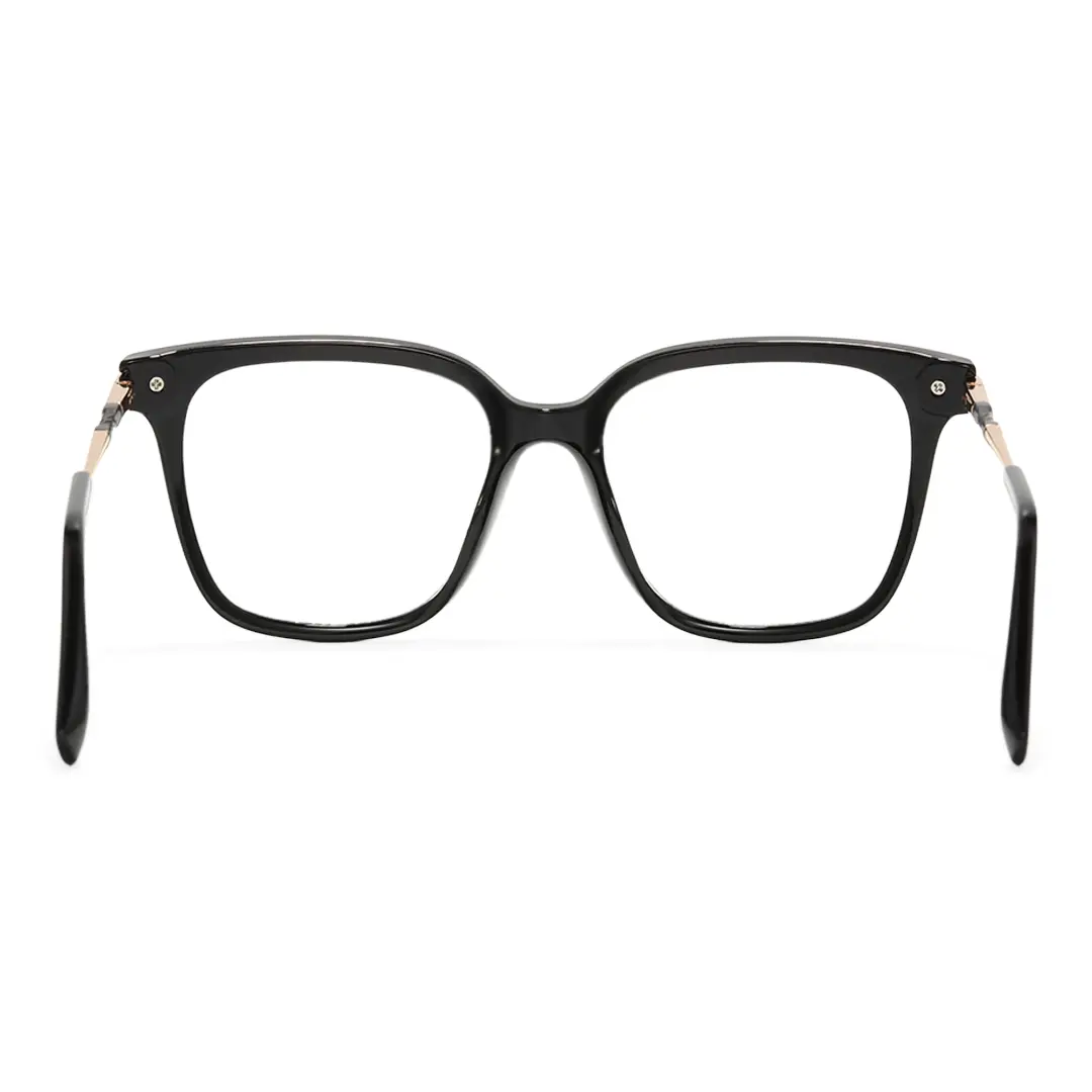 Back view of Iona square tr90 eyeglasses SR0192502 in black