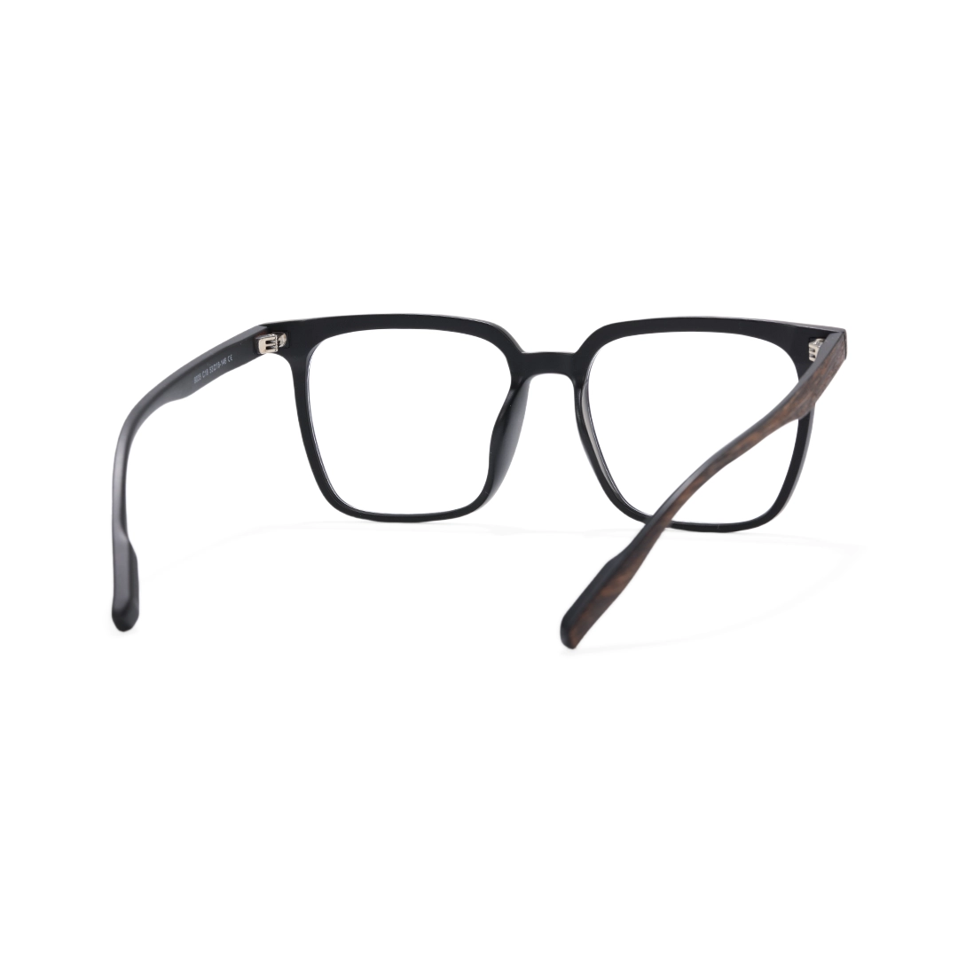 Back view of Jareth square tr90 eyeglasses SR0212509 in brown