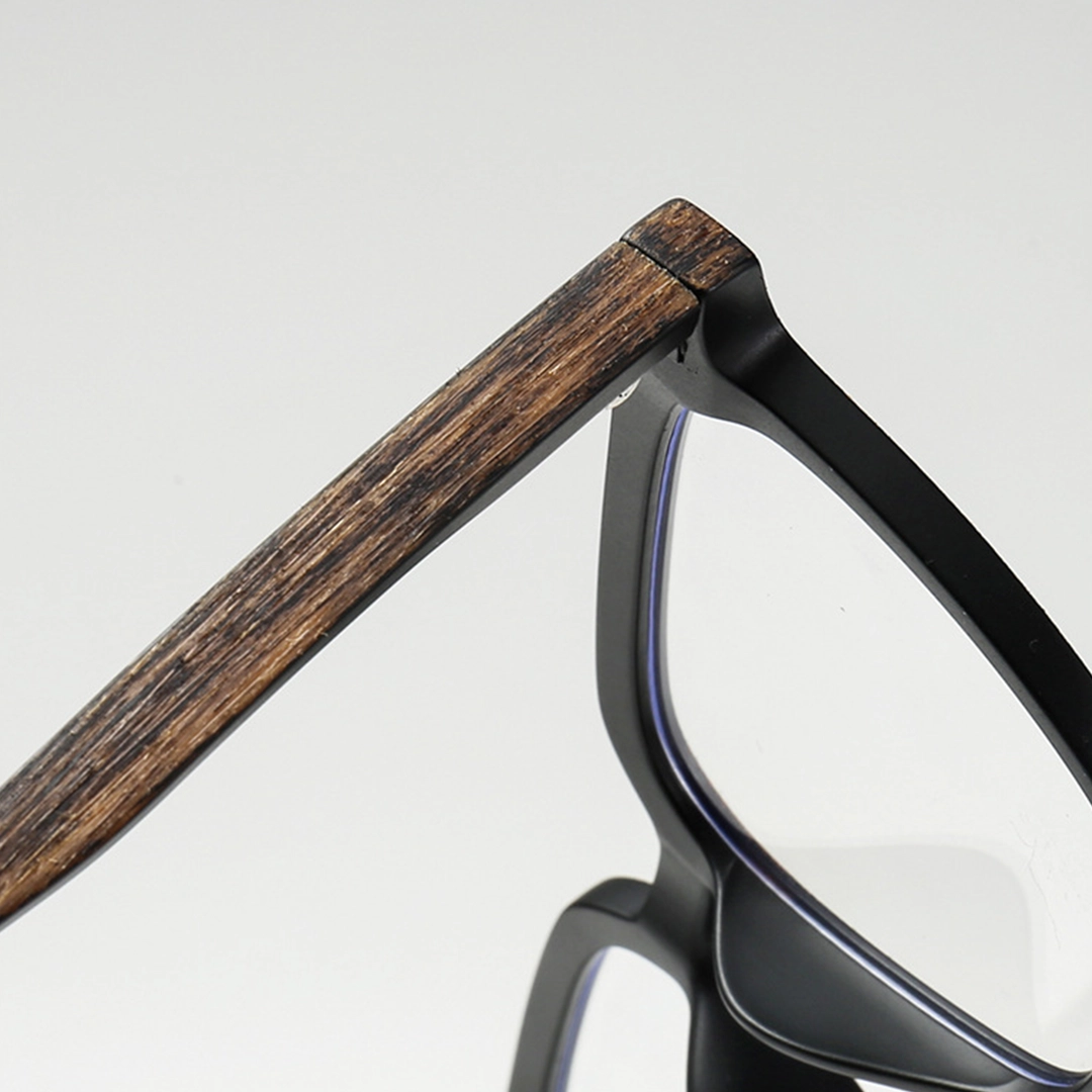 Frame detail view of Jareth square tr90 eyeglasses SR0212509 in brown