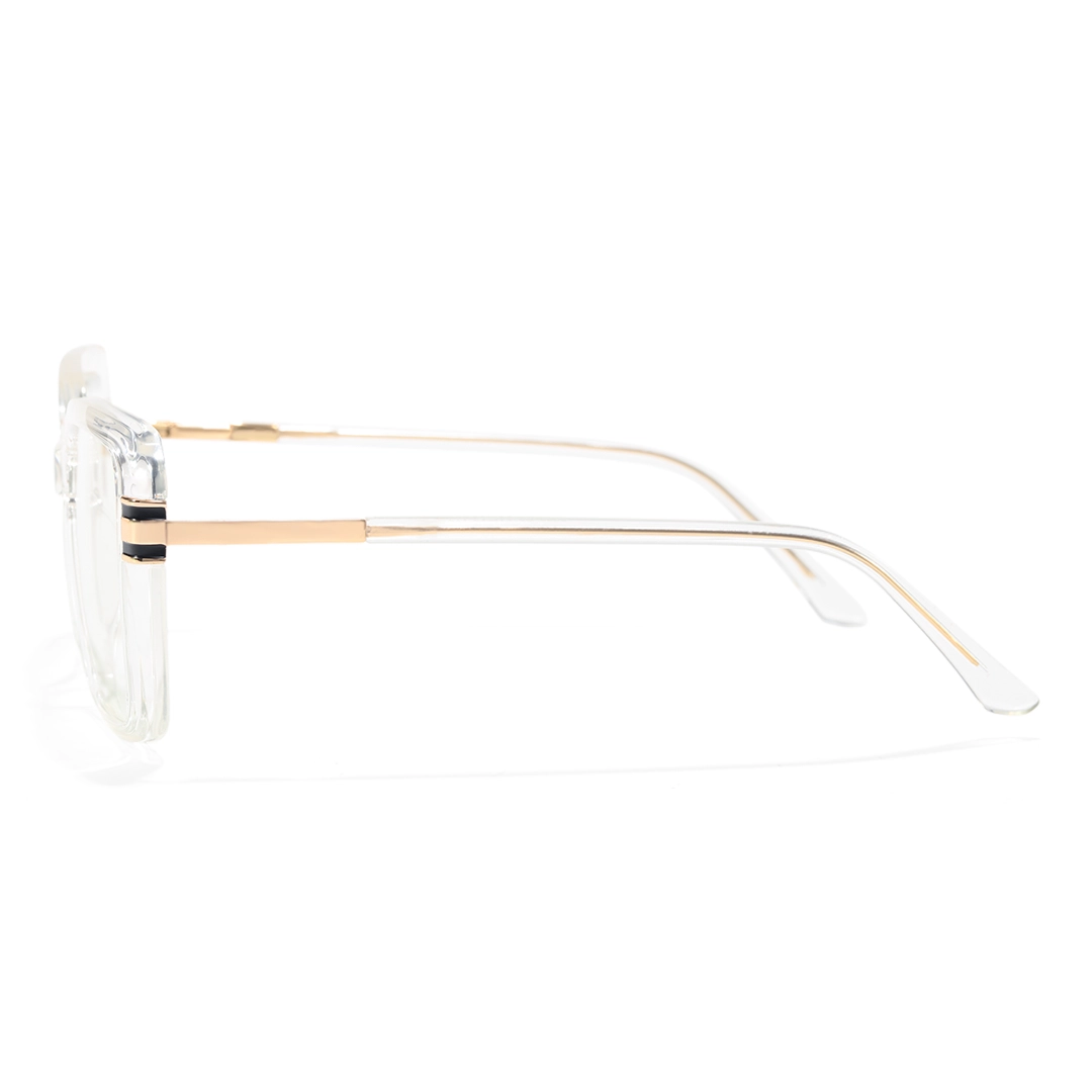 Side view of Clara square tr90 eyeglasses SR0292508 in clear