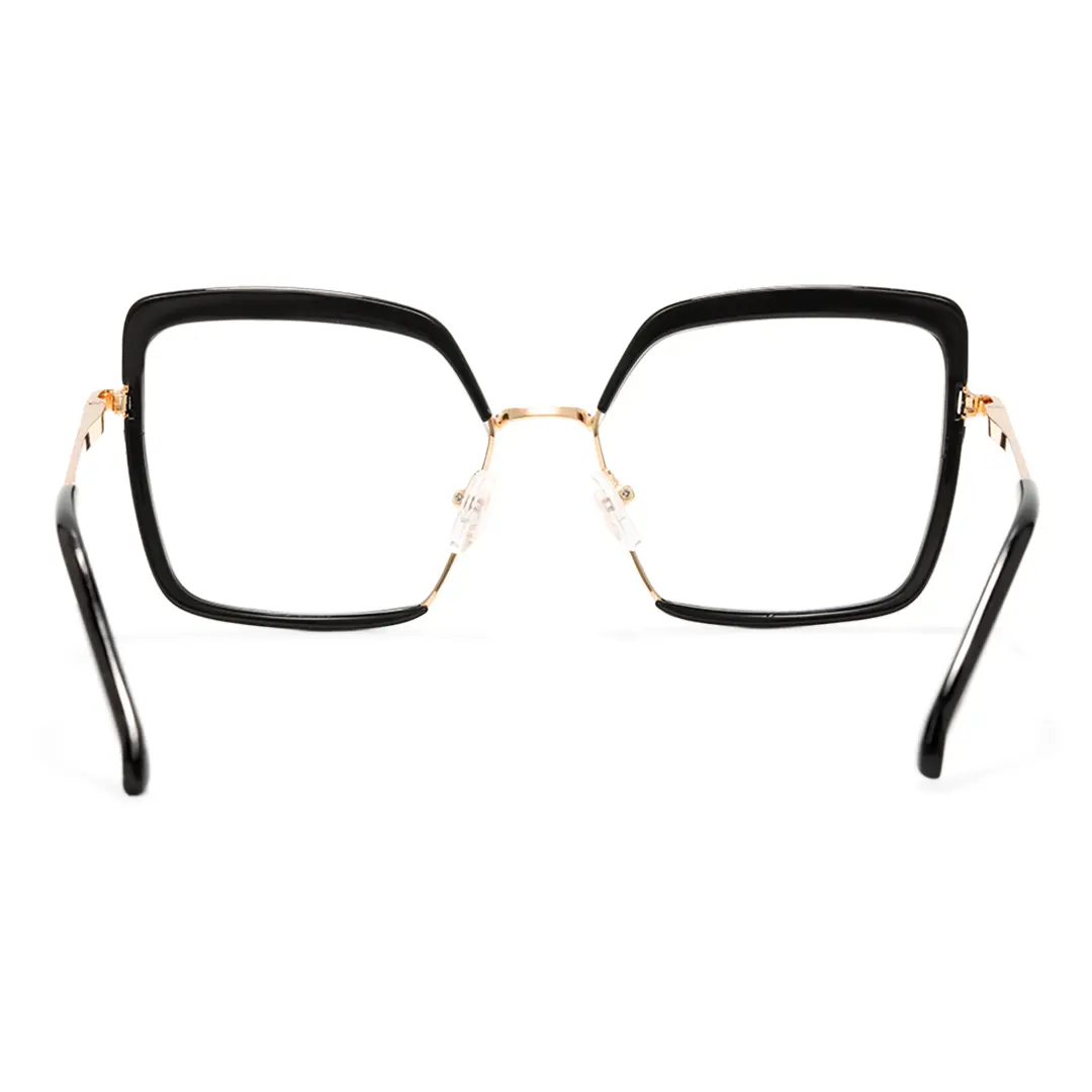 Back view of Bryn square tr90 eyeglasses SR0332503 in black