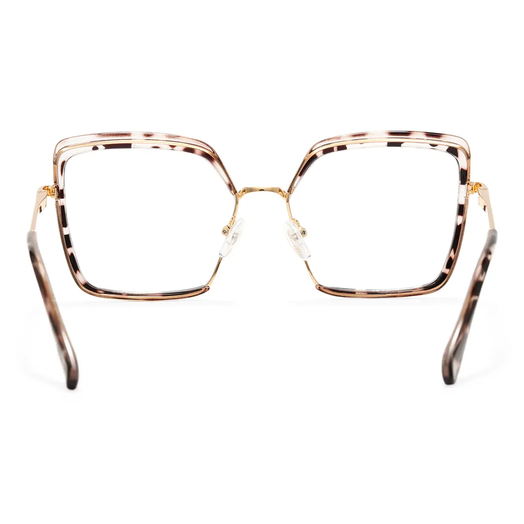 Back view of Bryn square tr90 eyeglasses SR0332503 in tortoise