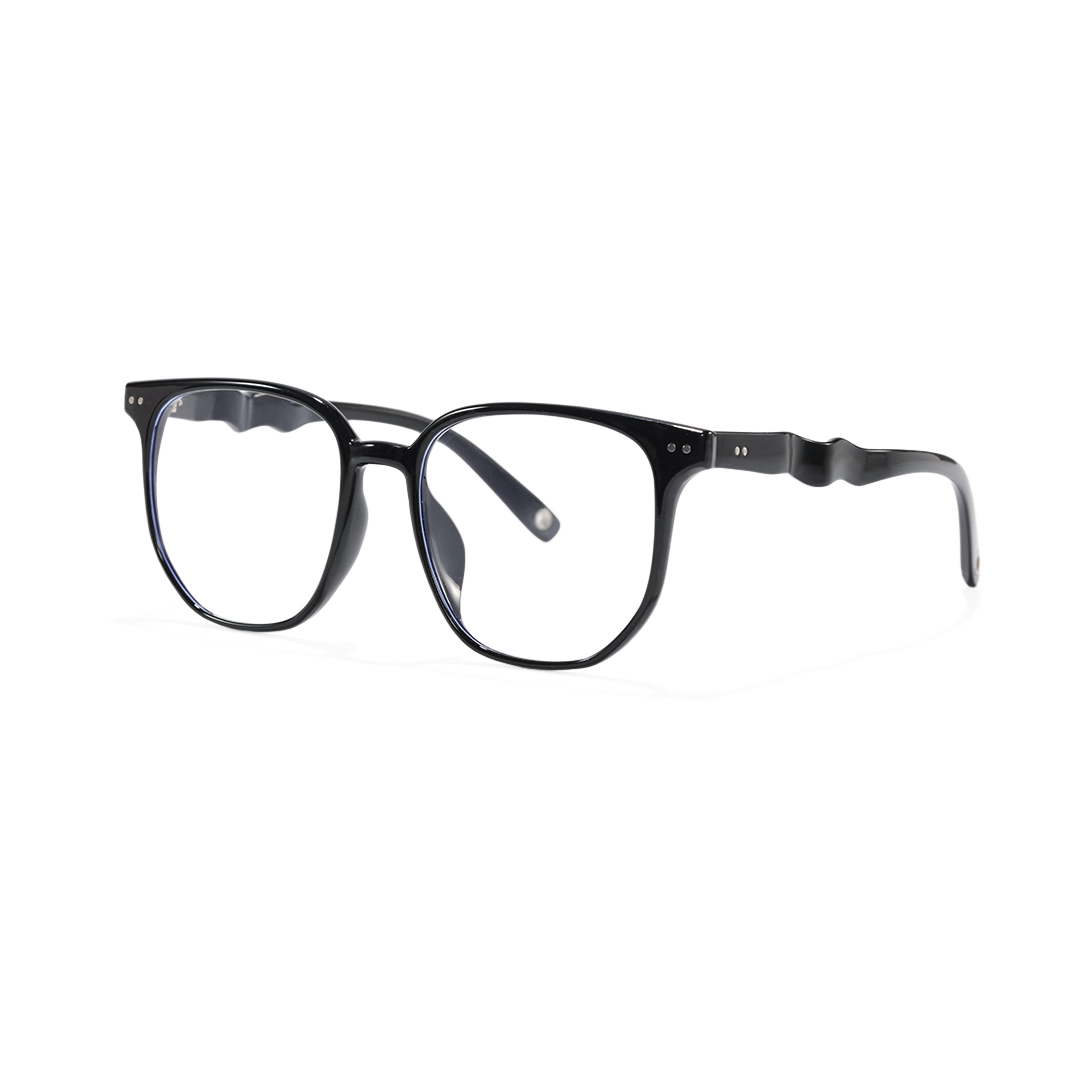 Angle view of Orion square tr90 eyeglasses SR0342509 in black