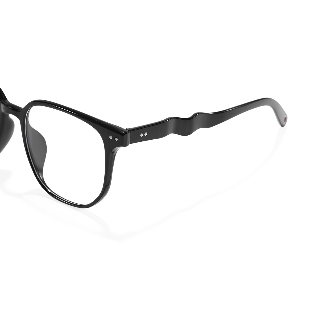 End piece detail of Orion square tr90 eyeglasses SR0342509 in black