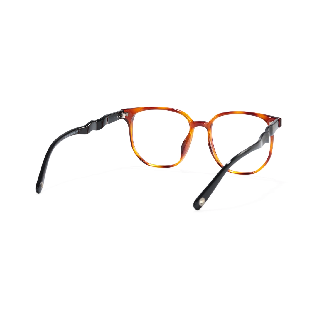 Back view of Orion square tr90 eyeglasses SR0342509 in tortoise