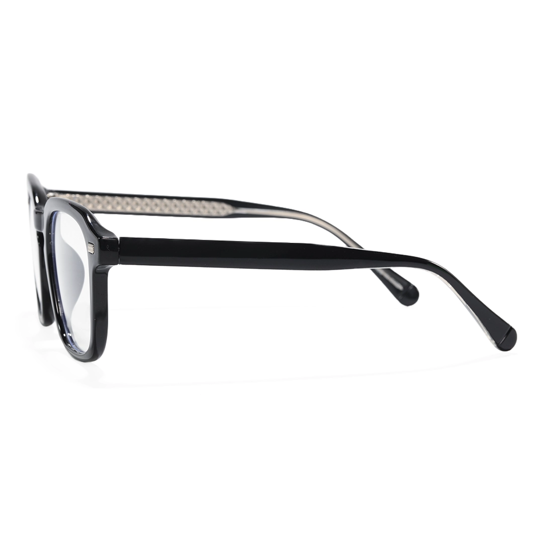 Side view of Sable square tr90 eyeglasses SR0352509 in black