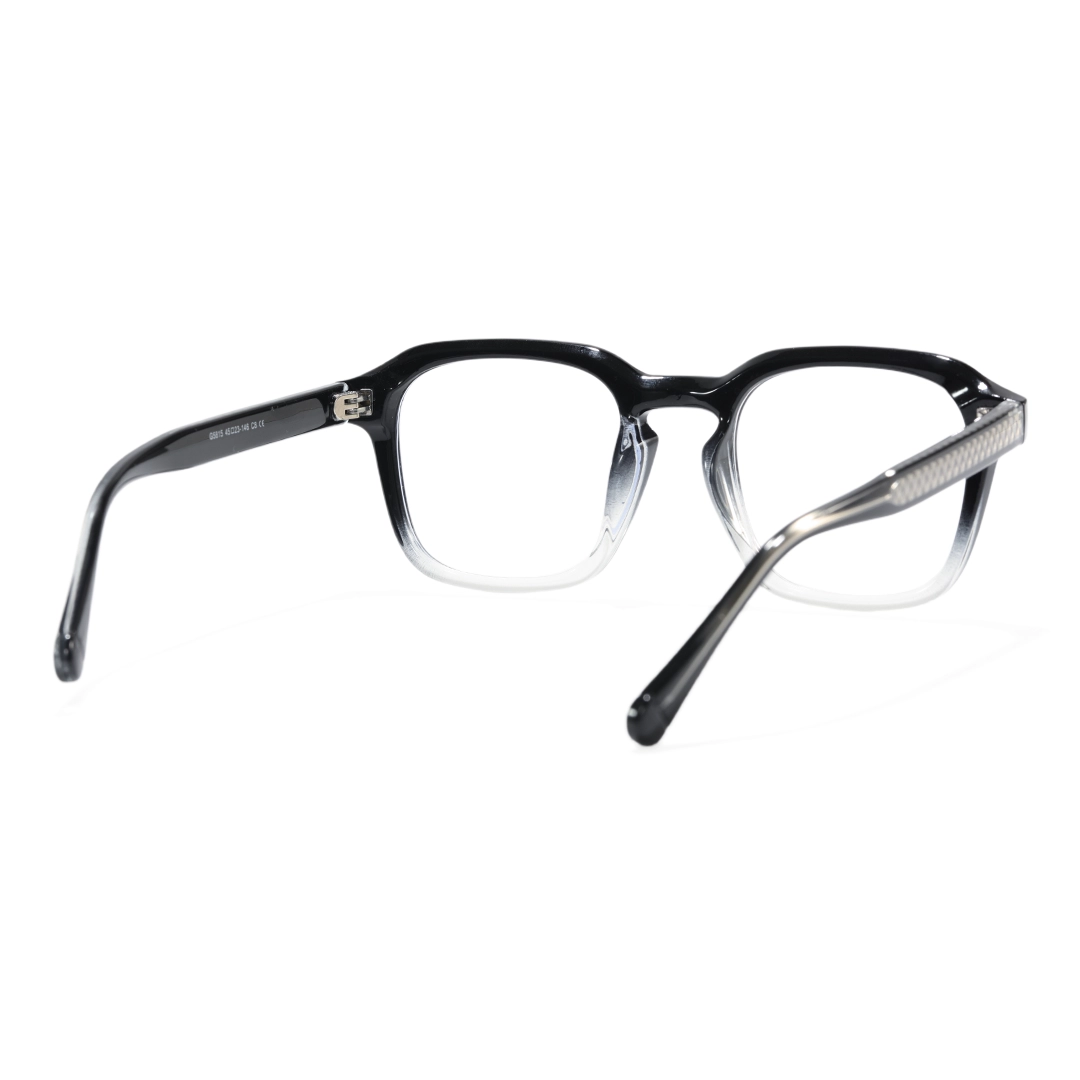 Back view of Sable square tr90 eyeglasses SR0352509 in two tone