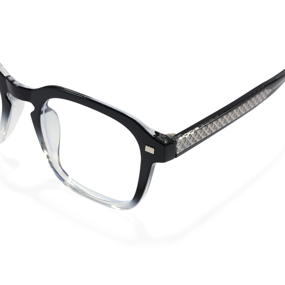 End piece detail of Sable square tr90 eyeglasses SR0352509 in two tone