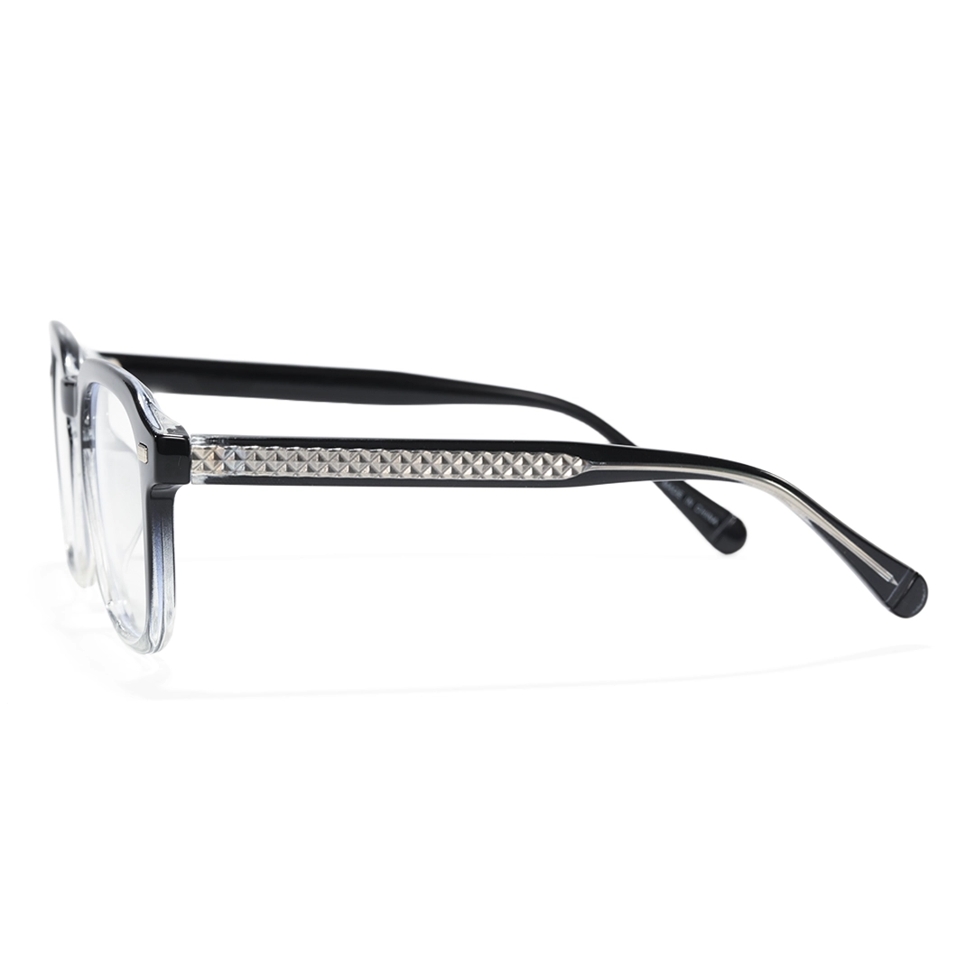 Side view of Sable square tr90 eyeglasses SR0352509 in two tone