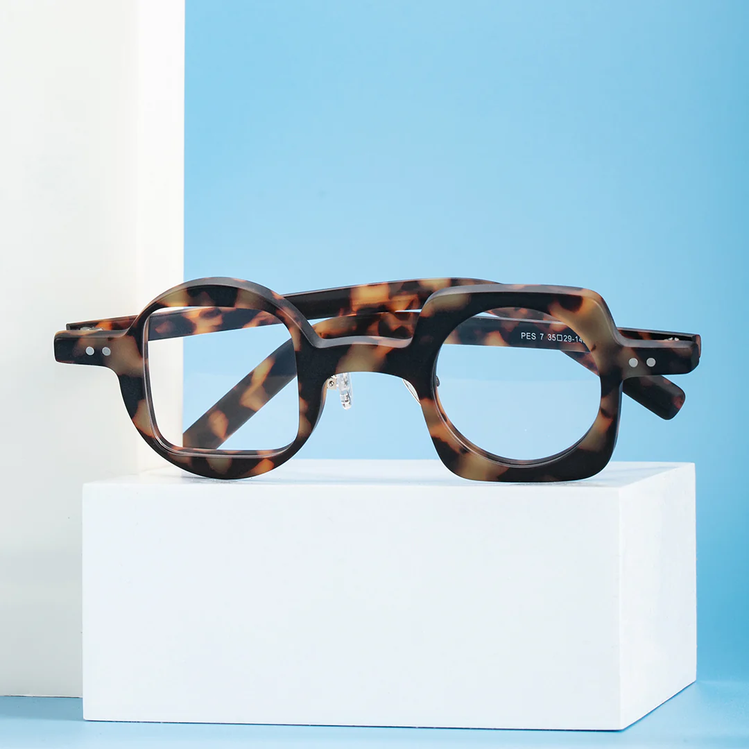 Scene view of Fawn unique acetate eyeglasses UA0012302 in tortoise