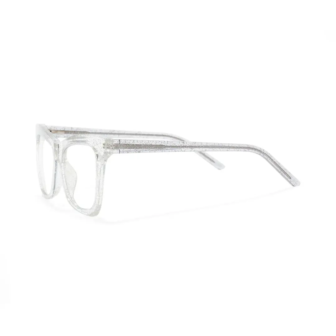 Side view of Eira butterfly tr90 eyeglasses UR0152502 in clear