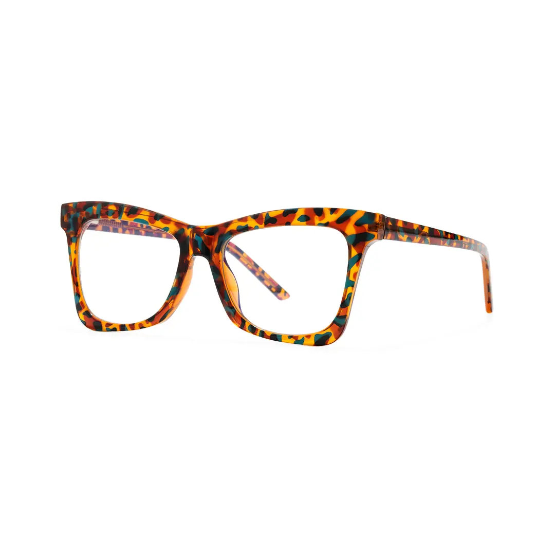 Angle view of Eira butterfly tr90 eyeglasses UR0152502 in tortoise