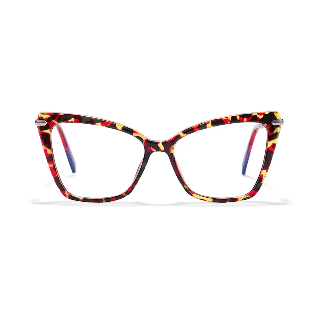 Front view of Aida butterfly tr90 eyeglasses UR0172502 in tortoise