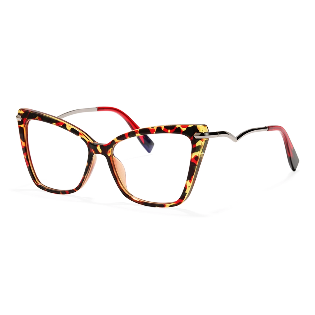 Side view of Aida butterfly tr90 eyeglasses UR0172502 in tortoise